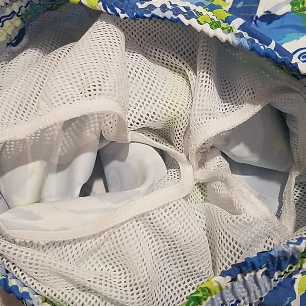 Freestyle Boy's Size 24 Months Swim Trunks Turtle Blue Fish Toddler Blue